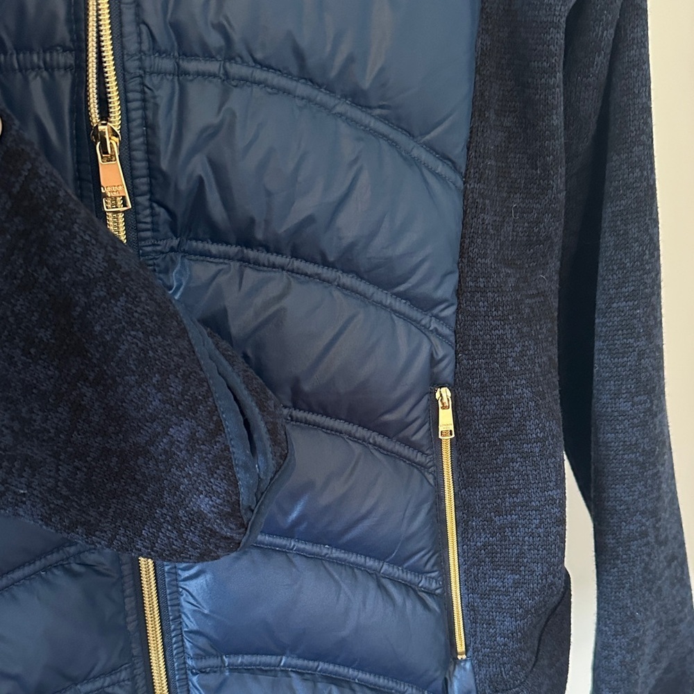 London Fog Navy Blue‎ Puffer Jacket - Picture 5 of 7